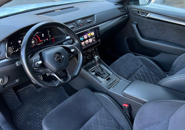 Skoda Superb cena 124900 przebieg: 152549, rok produkcji 2020 z Tarnogród małe 742